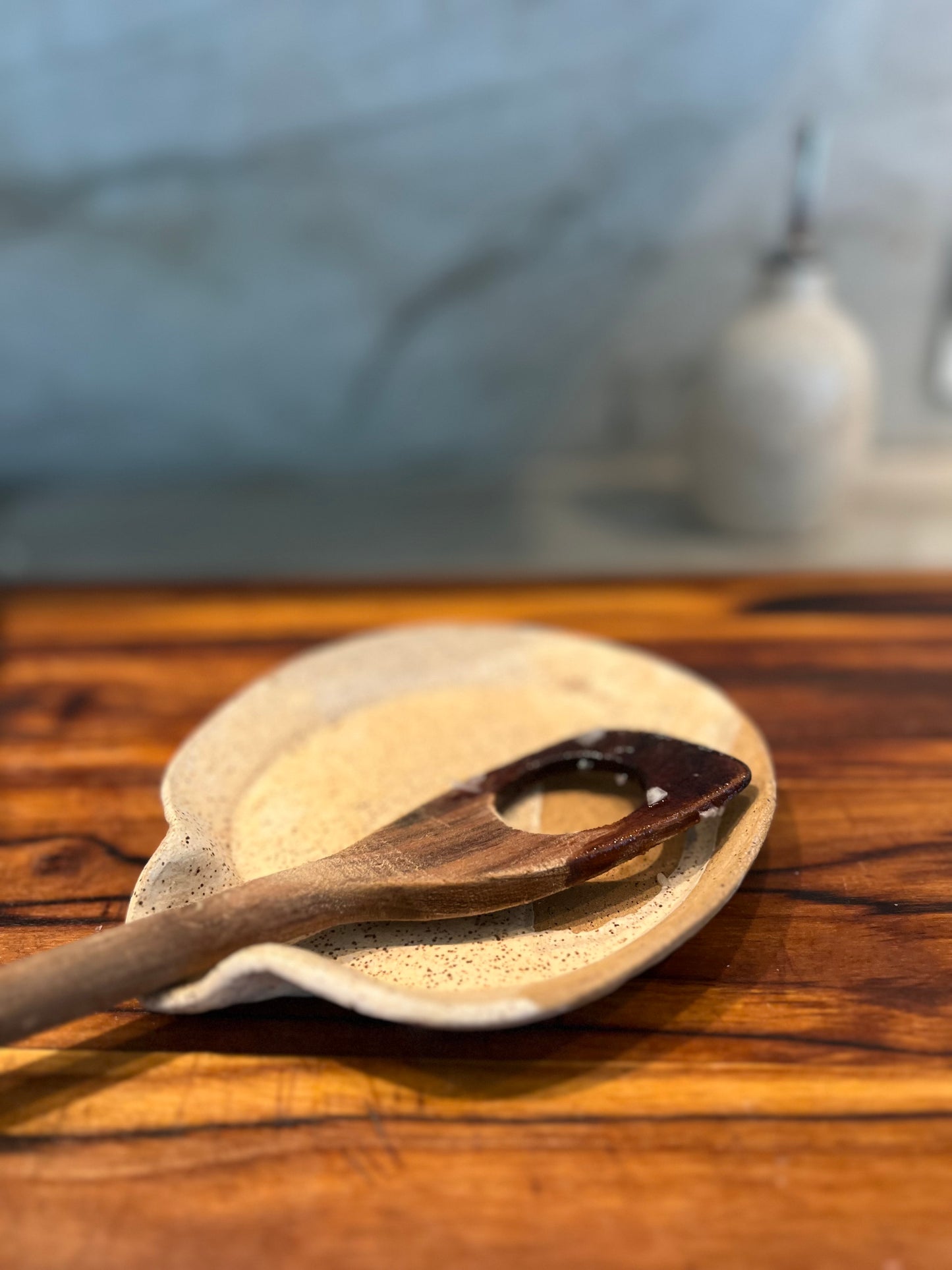 walnut spoon rest