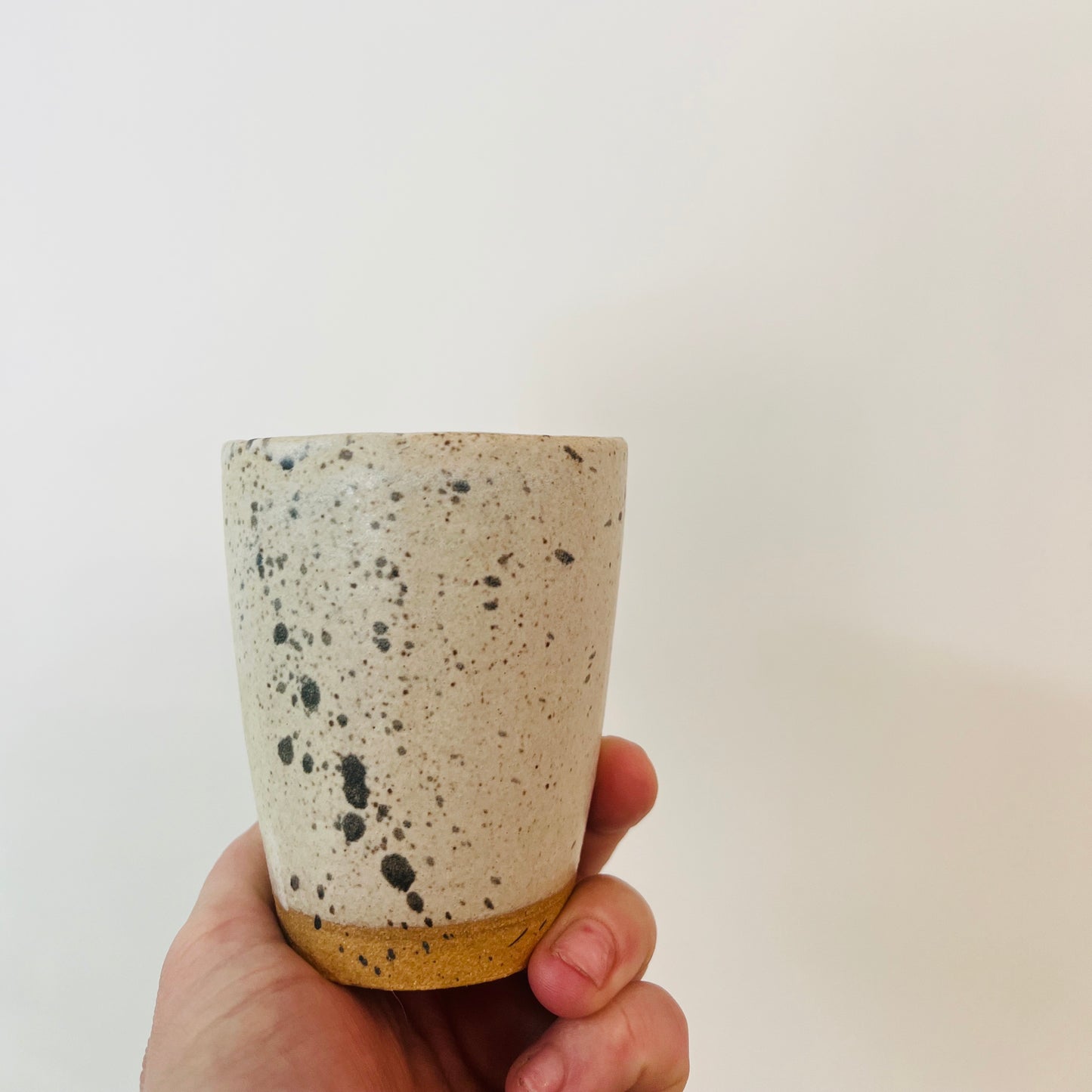 splattered tumblers